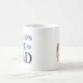 世界の最高のパパ、息子と娘の可愛いユニーク コーヒーマグカップ (中央)