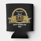 世界の最高のパパ 缶クーラー (裏面)