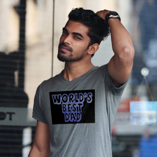 世界の最高のパパTシャツ Tシャツ