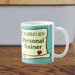 世界の最高のパーソナルトレーナー。 コーヒーマグカップ