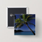 世界の最高のビーチ、トランクベイオン 缶バッジ (正面&裏面)