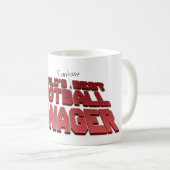 世界の最高のファンタジーサッカー監督 コーヒーマグカップ (正面右)