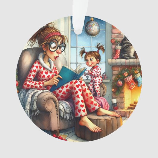 世界の最高のベビーシッター/母/祖母 オーナメント (正面)