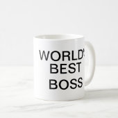 世界の最高のボスマグ コーヒーマグカップ (正面右)