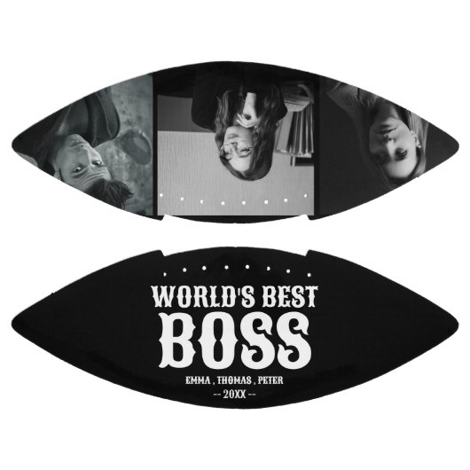 世界の最高のボス日の贈り物のボス アメリカンフットボール (パネル)