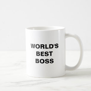 世界の最高のボス コーヒーマグカップ