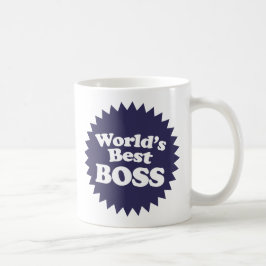 世界の最高のボス コーヒーマグカップ
