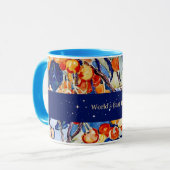 世界の最高のボス(テオ・ヴァン・リュッセルバーゲのアートワーク) マグカップ (正面左)