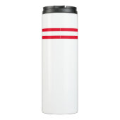 世界の最高のボーリング監督 |ボーリングピンのストライプ タンブラー (裏面)