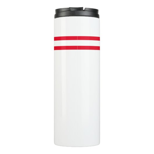 世界の最高のボーリング監督 |ボーリングピンのストライプ タンブラー (裏面)