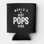 世界の最高のポップ | Father Gift 缶クーラー (正面)