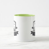 世界の最高のママが自分の名前を愛する マグカップ (中央)