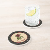 世界の最高のマママバーグンディバラオンブラックハーレクイン コースター (側面)