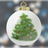 世界の最高のマママバーグンディバラオンブラックハーレクイン セラミックボールオーナメント