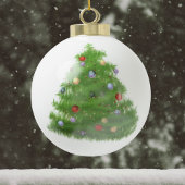 世界の最高のマママバーグンディバラオンブラックハーレクイン セラミックボールオーナメント