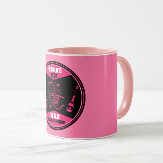 世界の最高のメイド・オブ・オーナー(花嫁付き添い人) マグカップ (正面右)