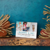 世界の最高のモーミー – Happy 1st Mother's Day フォトプラーク (側面)
