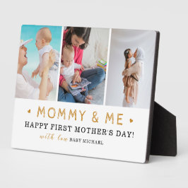 世界の最高のモーミー – Happy 1st Mother's Day フォトプラーク