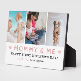 世界の最高のモーミー – Happy 1st Mother's Day フォトプラーク