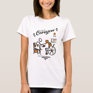 世界の最高の介護士・車椅子の人 Tシャツ