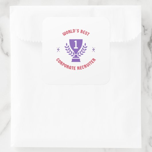世界の最高の企業の採用者 スクエアシール (バッグ)