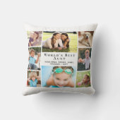 世界の最高の伯母写真集パーソナライズされた クッション (裏面)