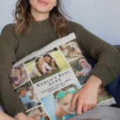 世界の最高の伯母写真集パーソナライズされた クッション