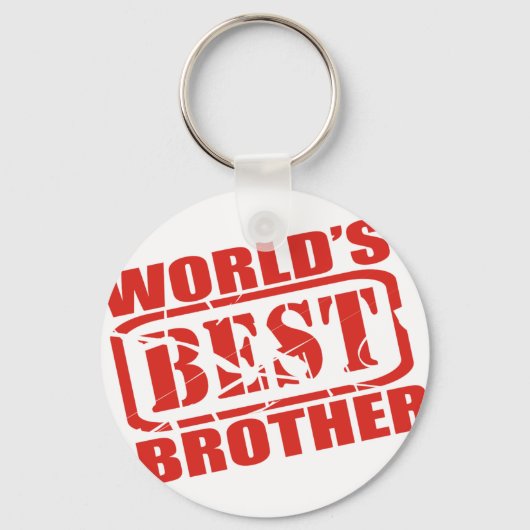 世界の最高の兄弟 キーホルダー (正面)