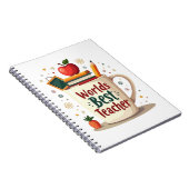 世界の最高の先生キュイカラフル ノートブック (右側)