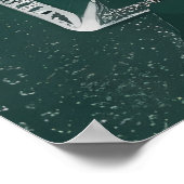 世界の最高の先生シャルボードギフト ポスター (角)