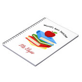 世界の最高の先生パーソナライズされた ノートブック (左側)