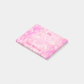 世界の最高の先生ピンク《写真》ぼけ味 ポストイット (アングル)