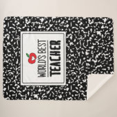 世界の最高の先生評価先生日 シェルパブランケット (正面(横))