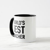 世界の最高の先生 マグカップ (正面左)