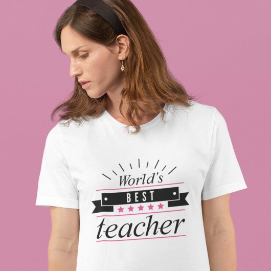 世界の最高の先生 Tシャツ