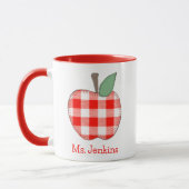世界の最高の先生Apple Mug マグカップ (左)