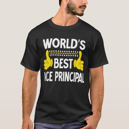 世界の最高の副主職の副校長 Tシャツ (正面)