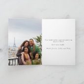 世界の最高の南山花写真母の日 カード (内部)