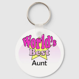 世界の最高の叔母 キーホルダー