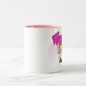 世界の最高の叔母 ツートーンマグカップ (中央)