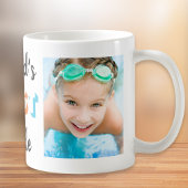 世界の最高の叔父の2枚の写真 コーヒーマグカップ