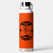 世界の最高の叔父 ウォーターボトル (背面)
