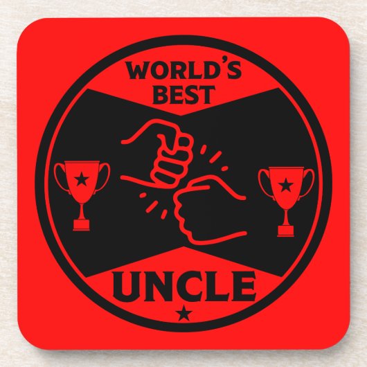 世界の最高の叔父 コースター (正面)