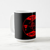 世界の最高の叔父 コーヒーマグカップ (正面左)