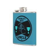 世界の最高の叔父 フラスク (左)