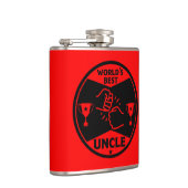 世界の最高の叔父 フラスク (右)