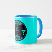 世界の最高の叔父 マグカップ (正面右)