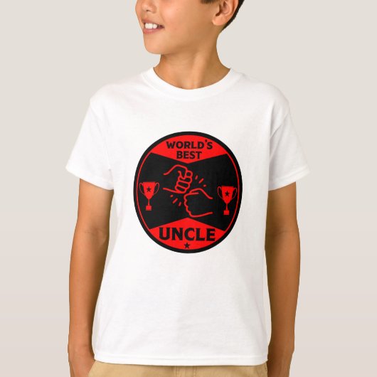 世界の最高の叔父 Tシャツ (正面)