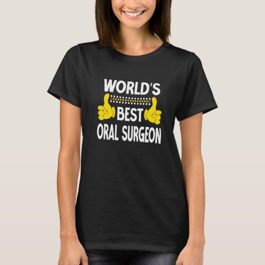 世界の最高の口医の職種Ora Tシャツ (正面)