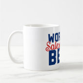 世界の最高の営業 コーヒーマグカップ (左)